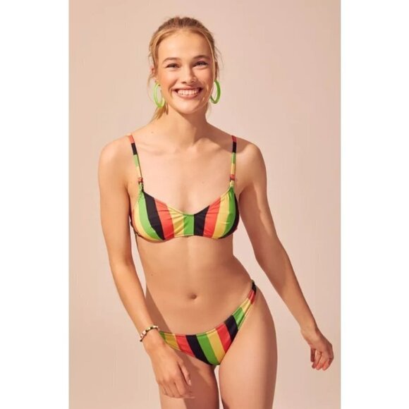 💕SOLID & STRIPED💕 Rachel Jamaica Striped Bikini - Picture 8 of 16